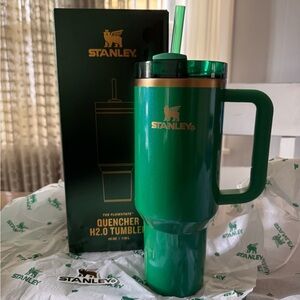 Stanley Quencher H2.0 Tumbler Shamrock Green